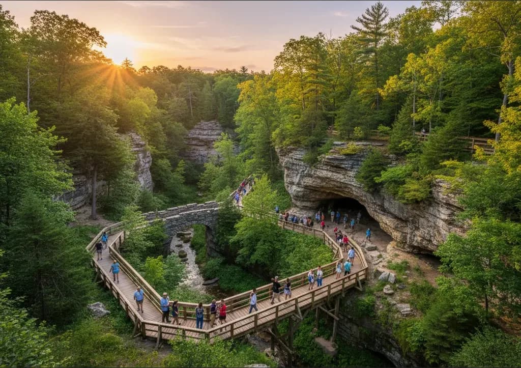 Maquoketa Caves State Park – Maquoketa, Iowa
