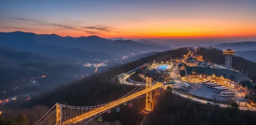 Gatlinburg, Tennessee, Smoky Mountains,