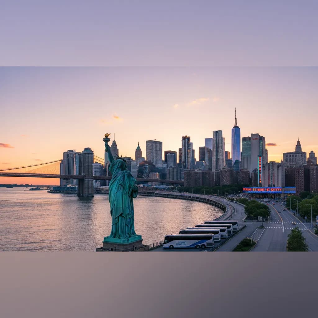 NYC, New York City, Statue of Liberty, Radio City Music Hall, Brooklyn Bridge, Empire State Building, Central Park,