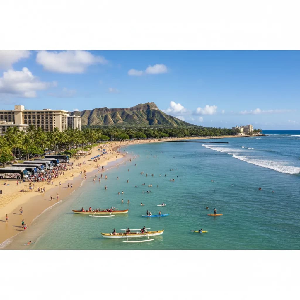 Waikiki Beach, Hawaii